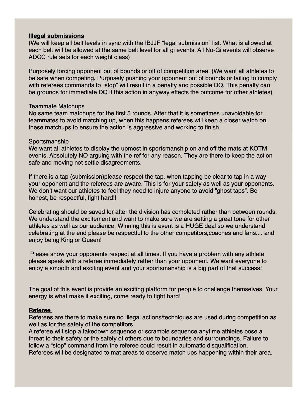 Rules part 2